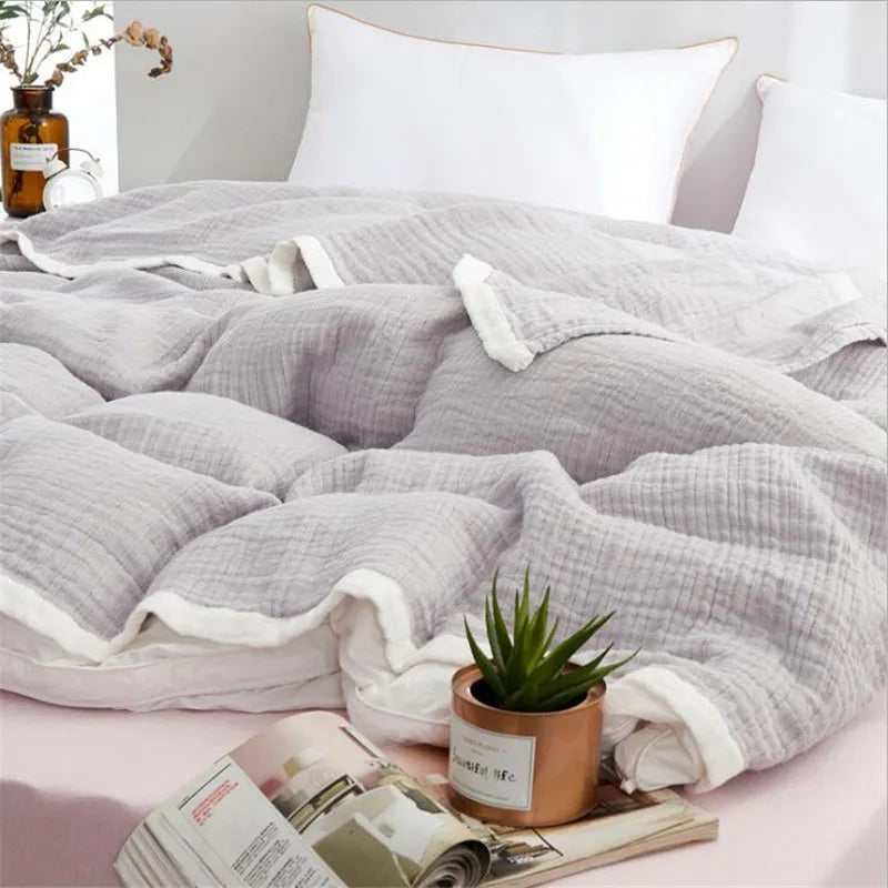 Minimalist Breathable Soft Throw - various sizes and colours