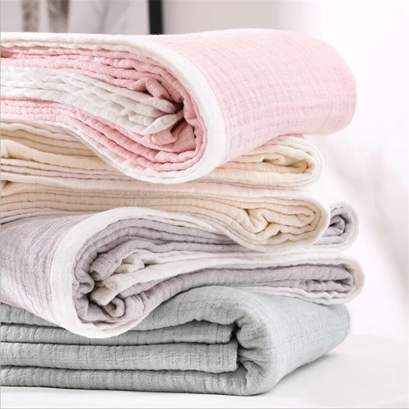 Minimalist Breathable Soft Throw - various sizes and colours