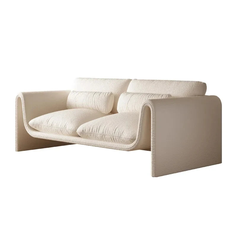 Japandi Style Furniture Luxury Fabric Lounge - Divani Da Soggiorno