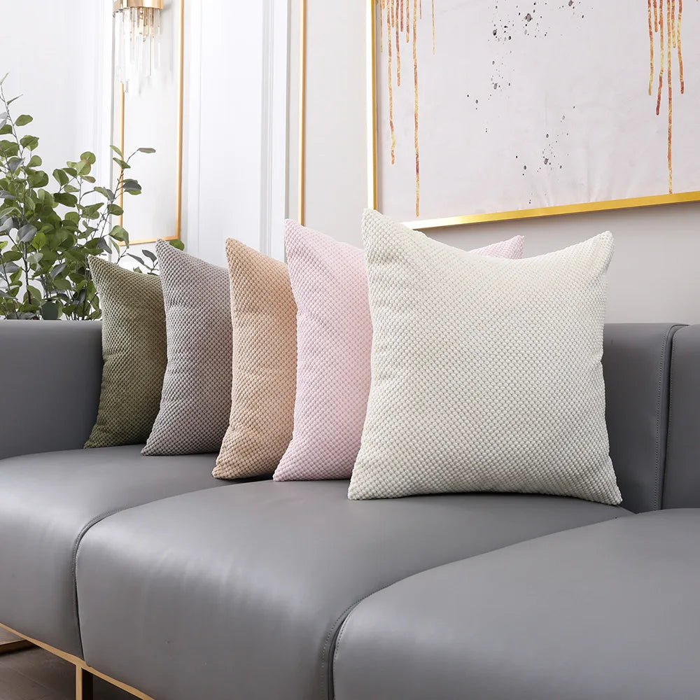 Plush Velvet Cushion Covers - Great for texture