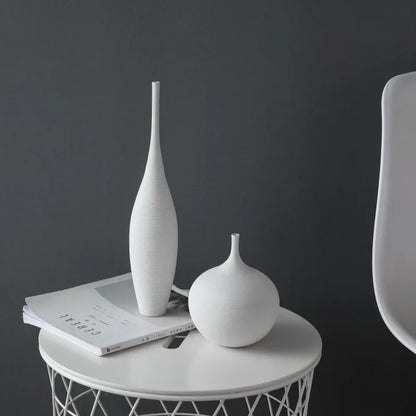 Minimalist Handmade Art Ceramic Vases