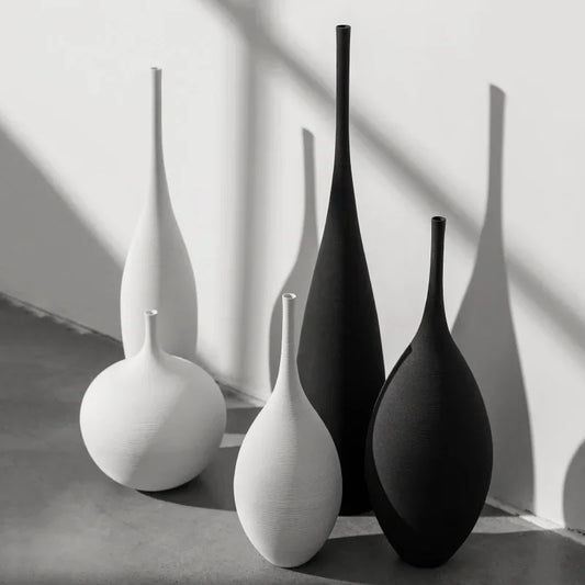 Minimalist Handmade Art Ceramic Vases