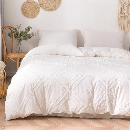 High Quality Textured Duvet Cover Set