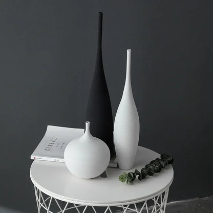 Minimalist Handmade Art Ceramic Vases